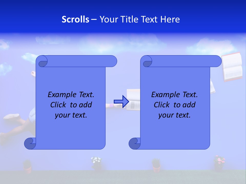 Fantasy University Summer PowerPoint Template