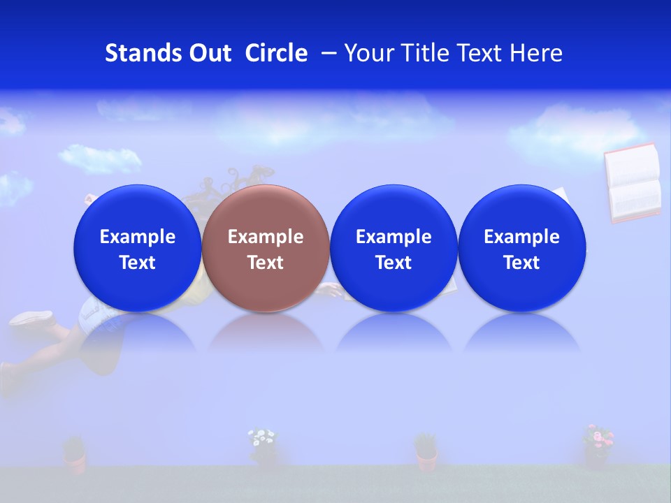 Fantasy University Summer PowerPoint Template