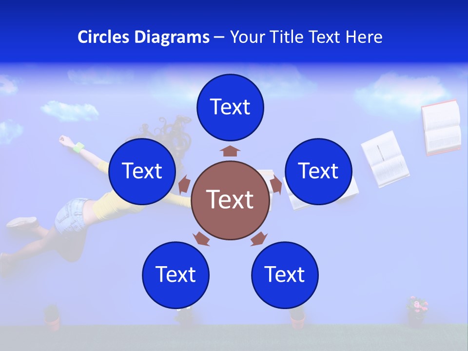 Fantasy University Summer PowerPoint Template