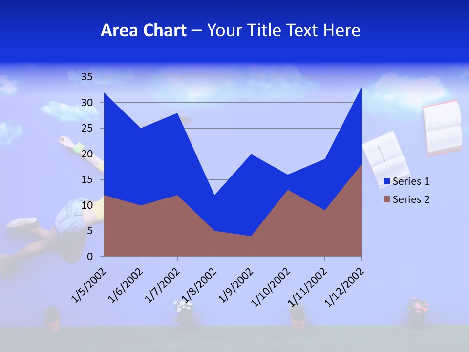 Fantasy University Summer PowerPoint Template
