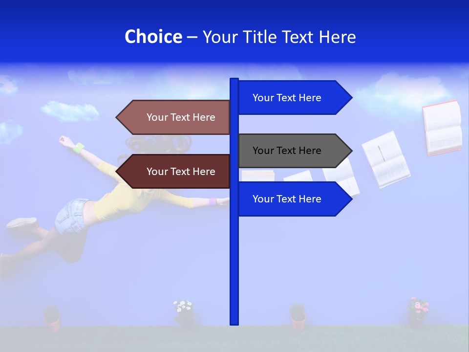 Fantasy University Summer PowerPoint Template