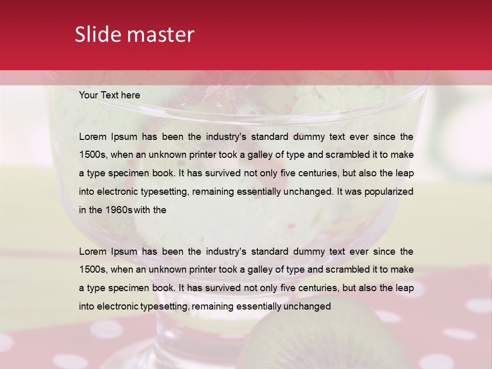 Background Summer Colorful PowerPoint Template