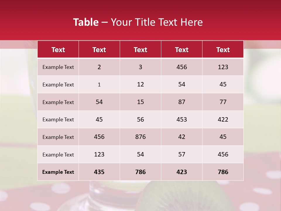 Background Summer Colorful PowerPoint Template