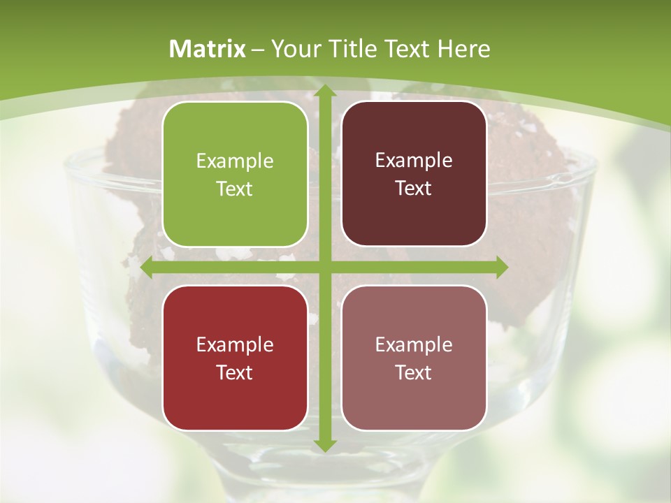 Mix Refreshing Leaf PowerPoint Template