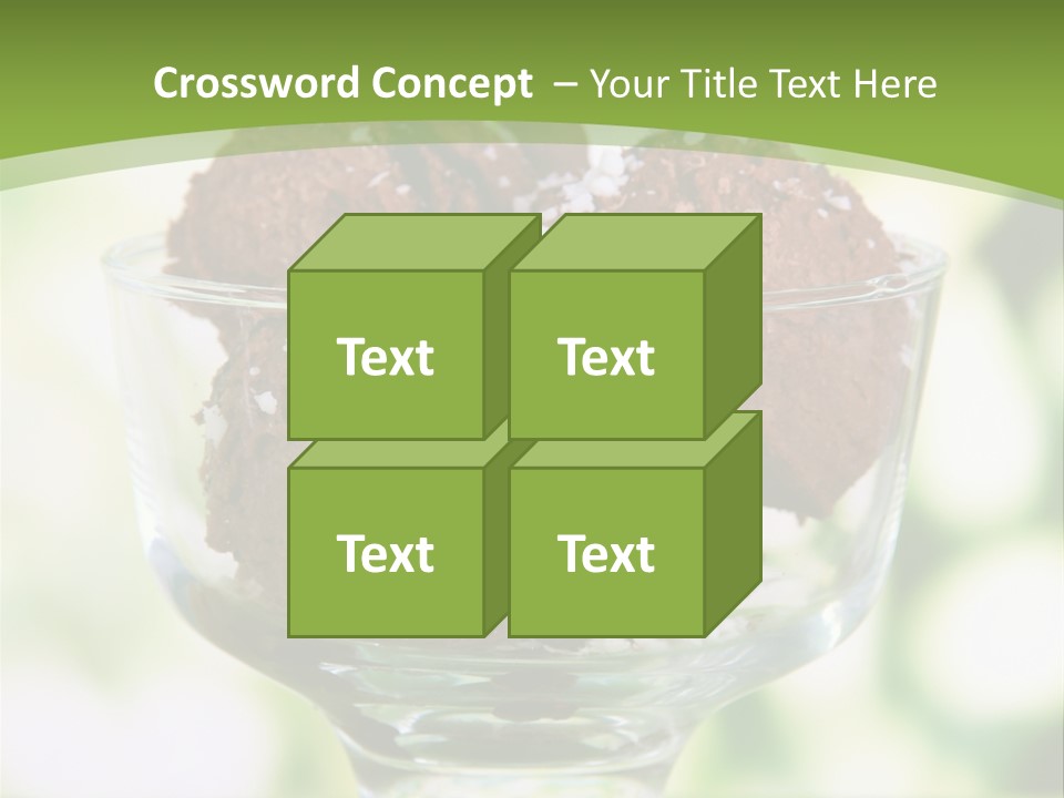 Mix Refreshing Leaf PowerPoint Template