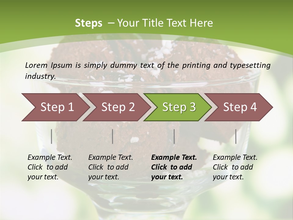Mix Refreshing Leaf PowerPoint Template