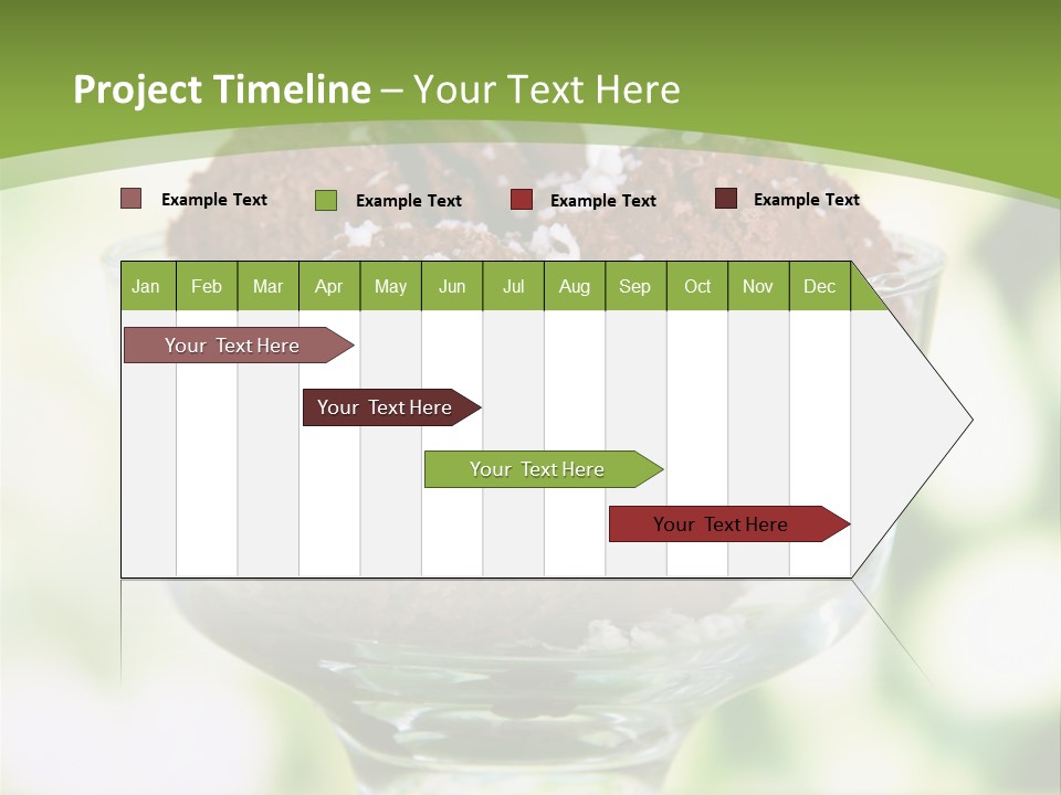 Mix Refreshing Leaf PowerPoint Template