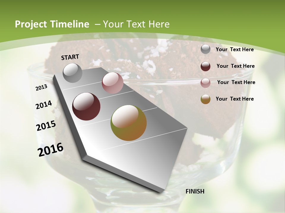 Mix Refreshing Leaf PowerPoint Template