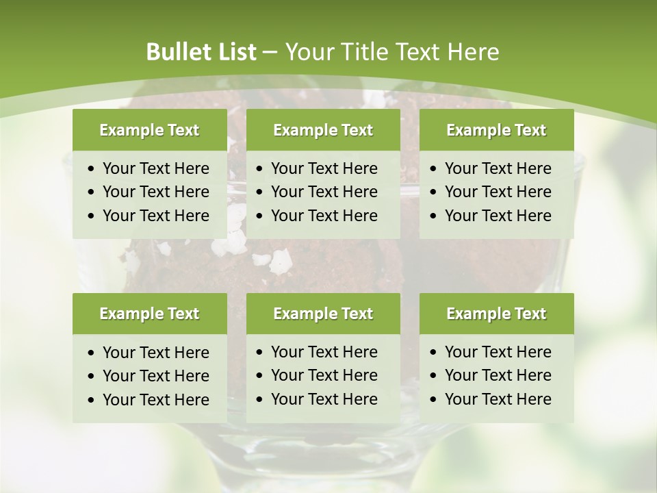 Mix Refreshing Leaf PowerPoint Template