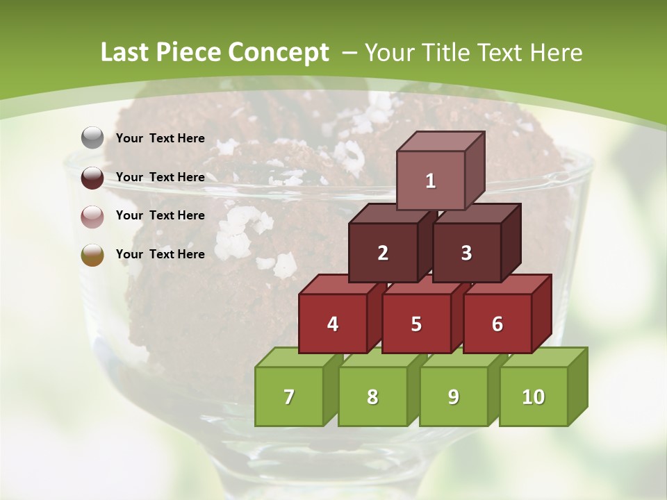 Mix Refreshing Leaf PowerPoint Template