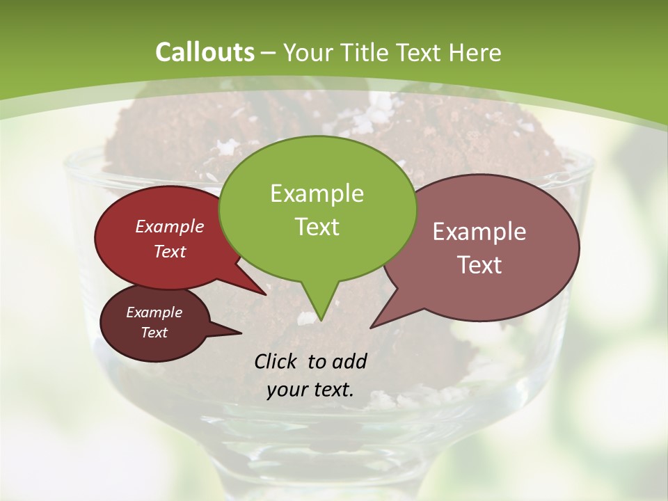 Mix Refreshing Leaf PowerPoint Template