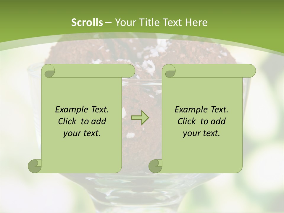 Mix Refreshing Leaf PowerPoint Template