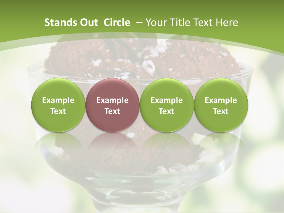 Mix Refreshing Leaf PowerPoint Template