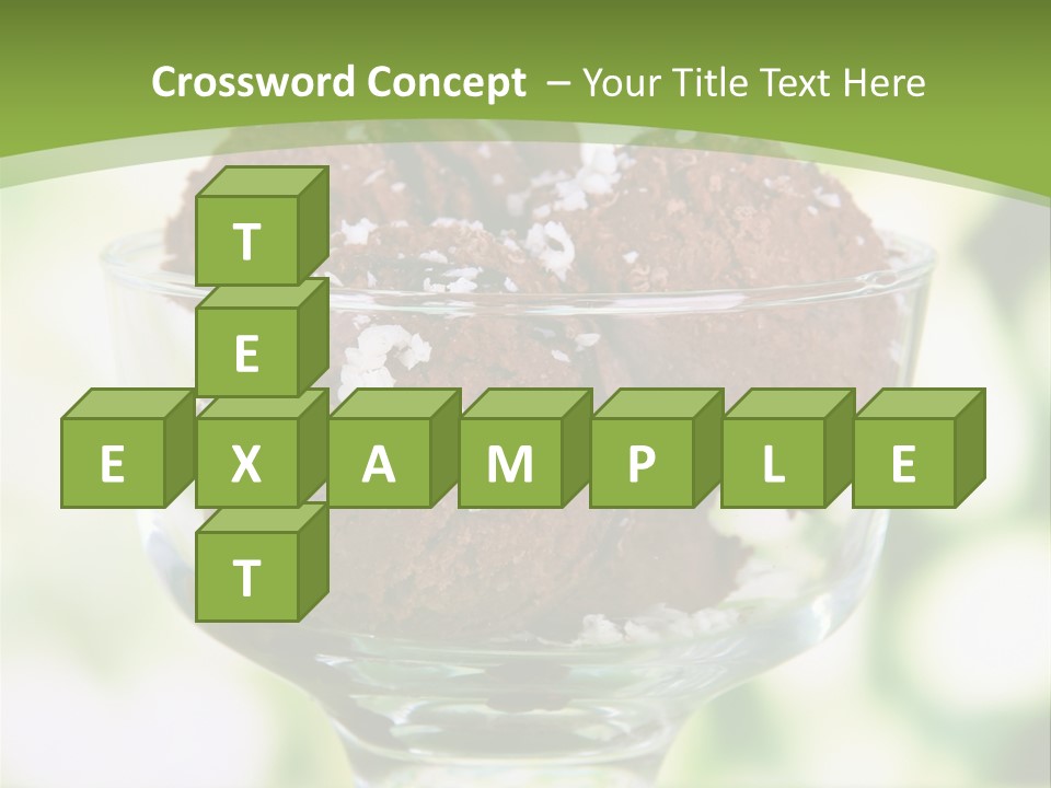 Mix Refreshing Leaf PowerPoint Template