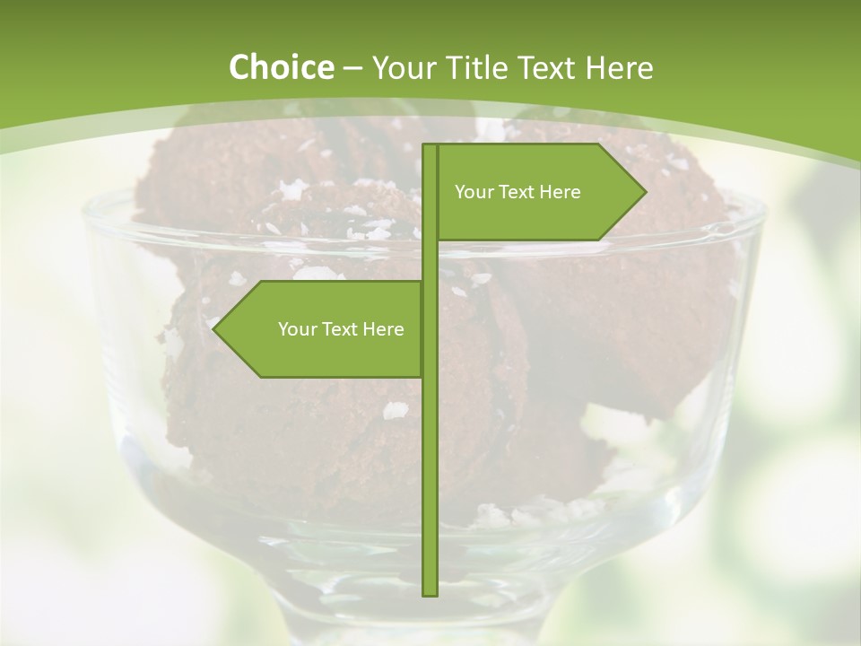 Mix Refreshing Leaf PowerPoint Template