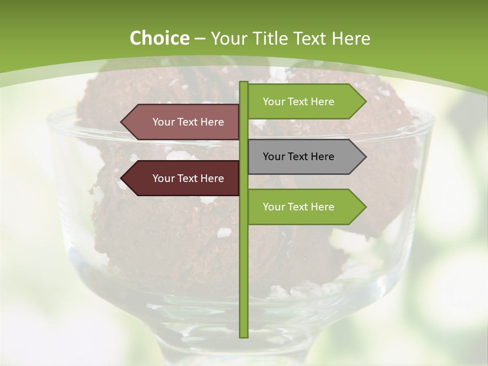 Mix Refreshing Leaf PowerPoint Template