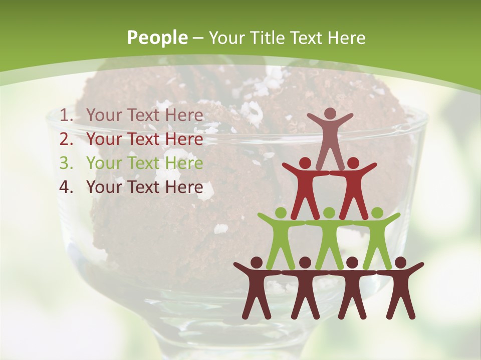 Mix Refreshing Leaf PowerPoint Template