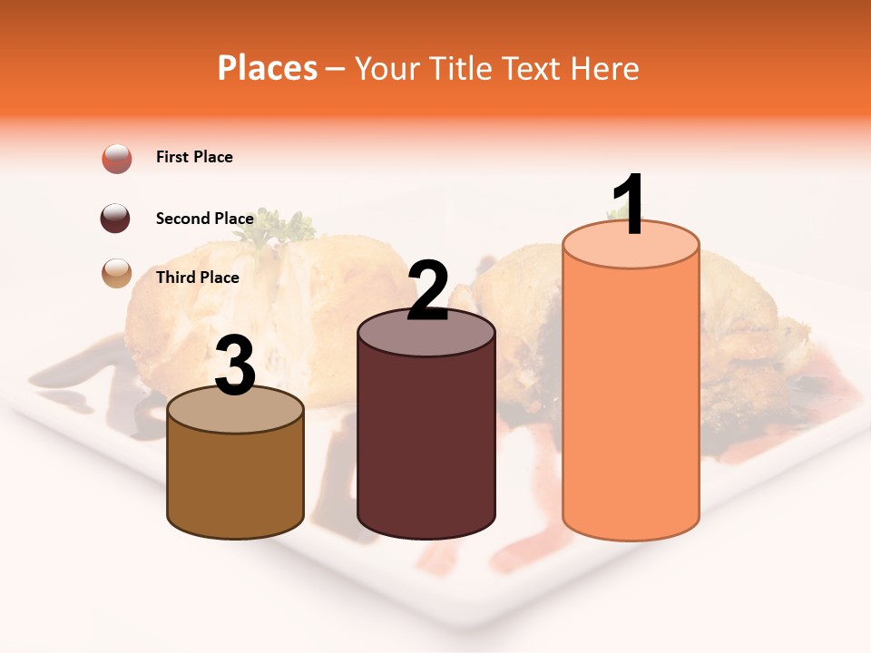 Cream Flavour Food PowerPoint Template