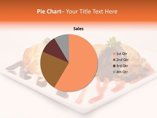 Cream Flavour Food PowerPoint Template