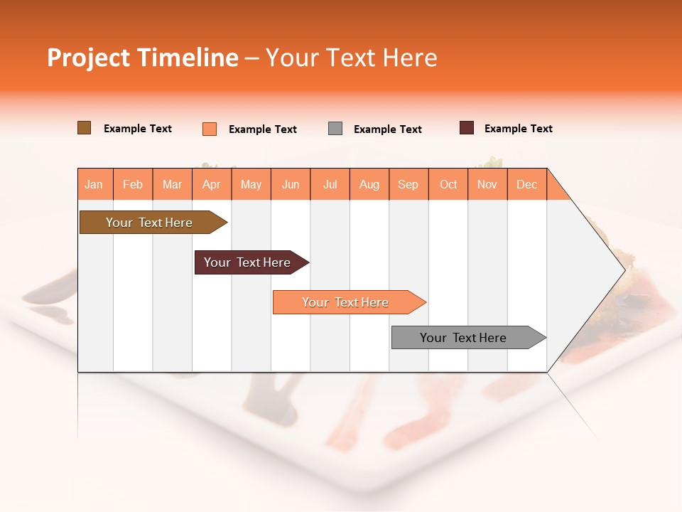 Cream Flavour Food PowerPoint Template