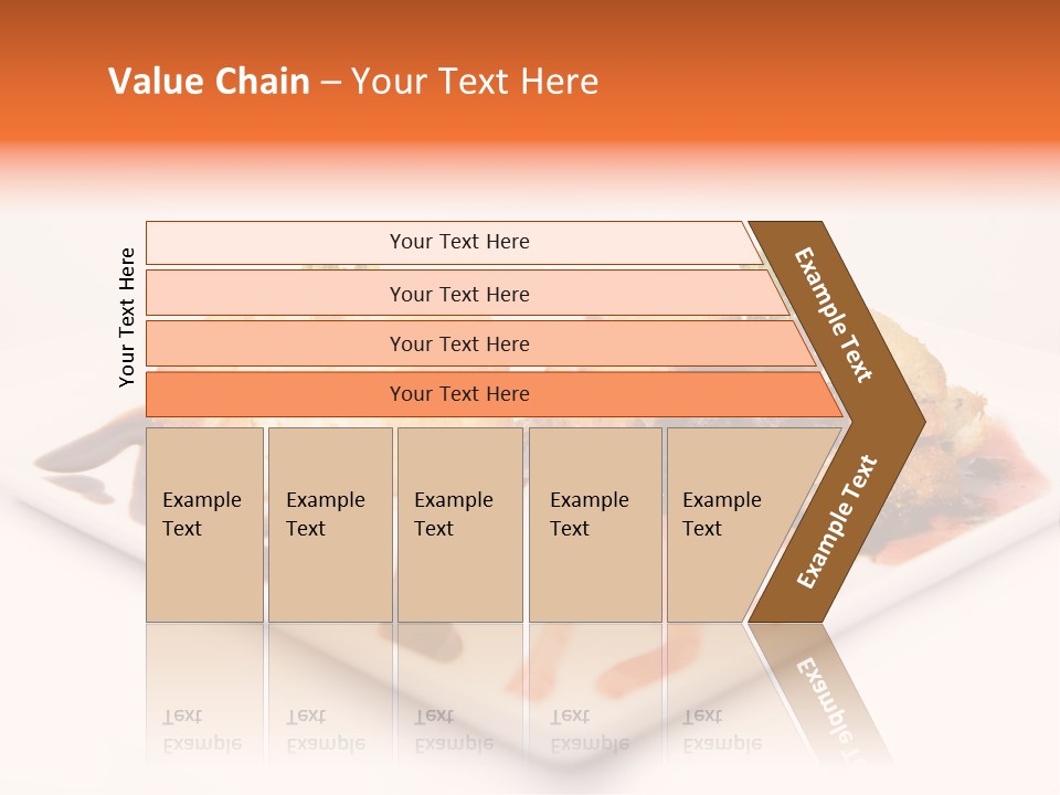 Cream Flavour Food PowerPoint Template