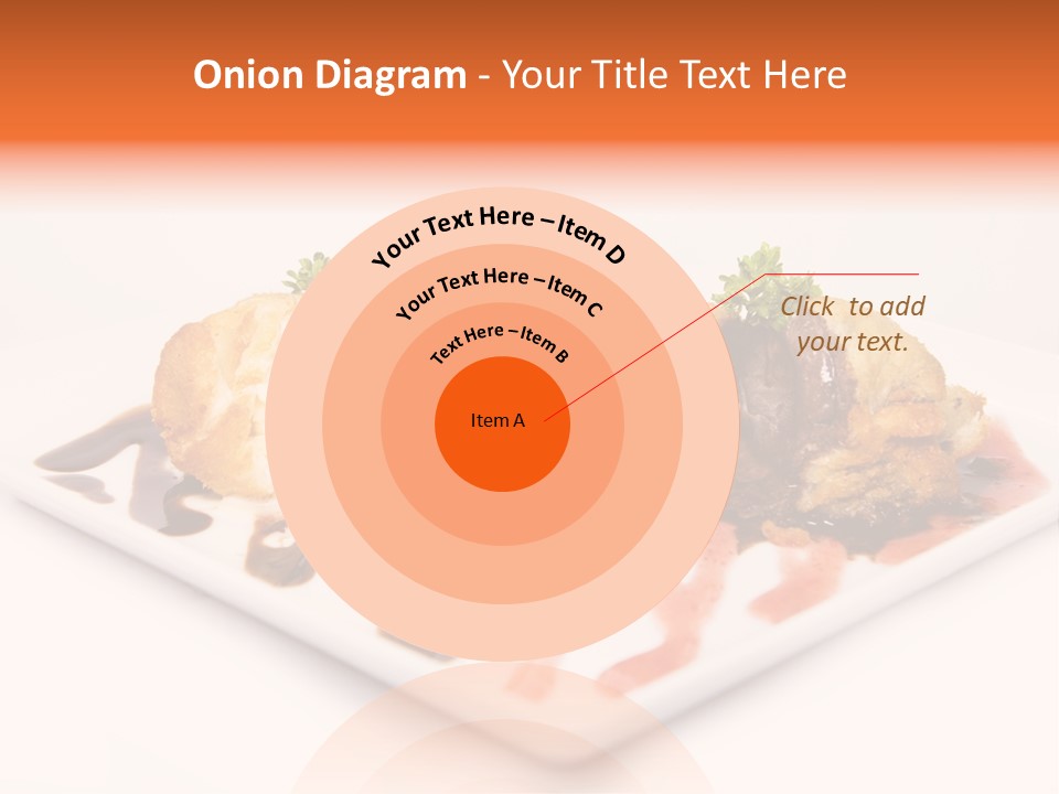 Cream Flavour Food PowerPoint Template