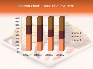 Cream Flavour Food PowerPoint Template