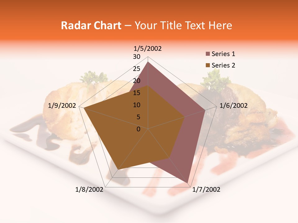 Cream Flavour Food PowerPoint Template