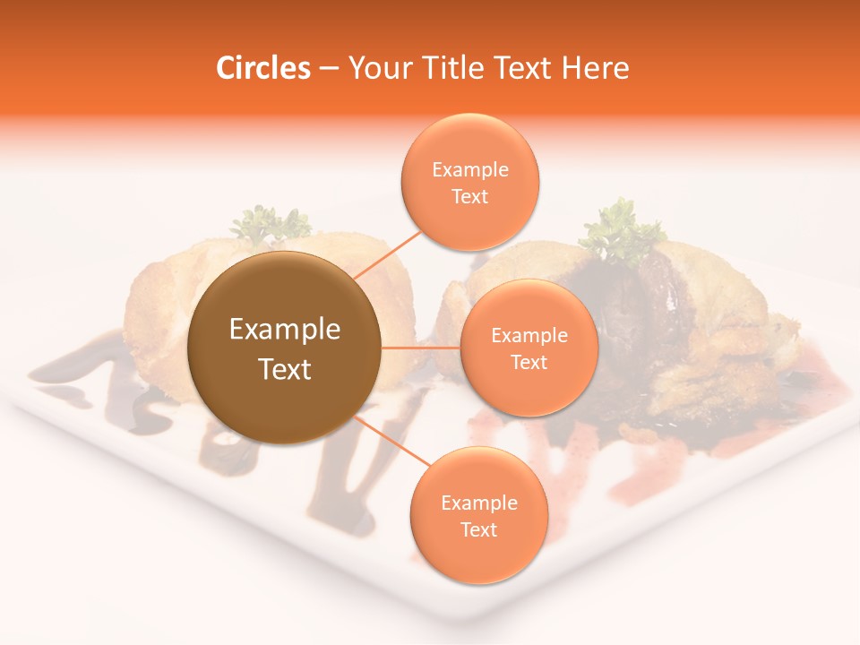 Cream Flavour Food PowerPoint Template