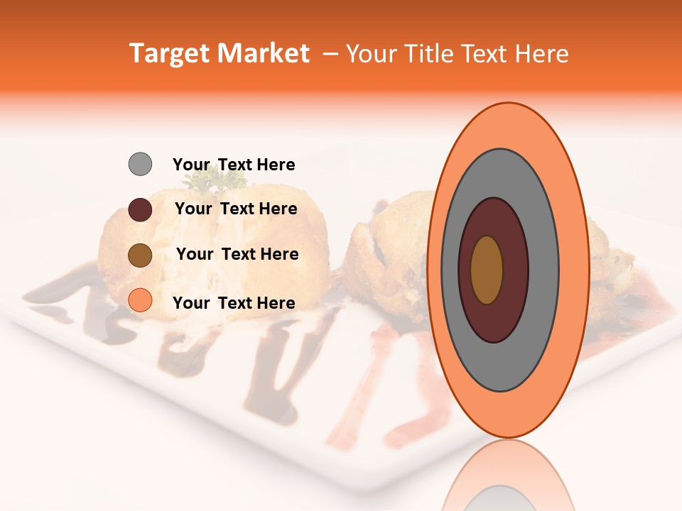 Cream Flavour Food PowerPoint Template