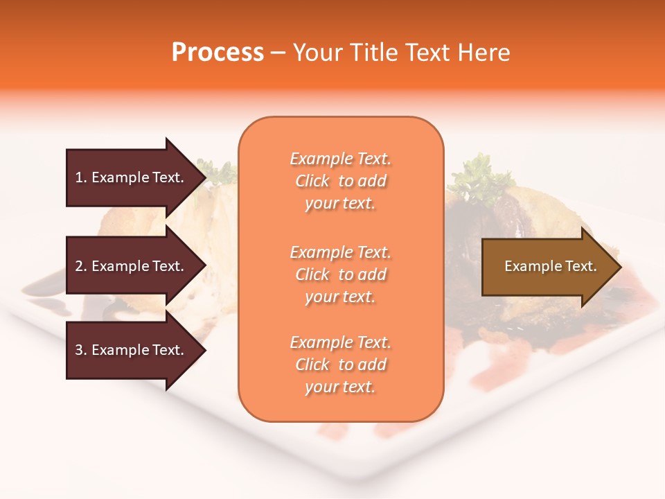 Cream Flavour Food PowerPoint Template