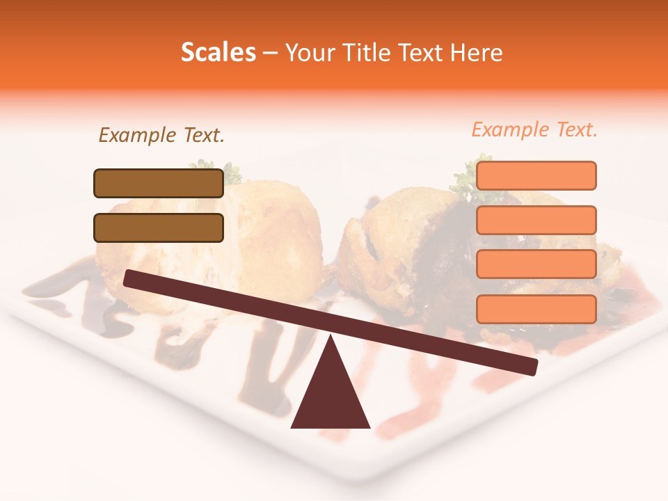 Cream Flavour Food PowerPoint Template