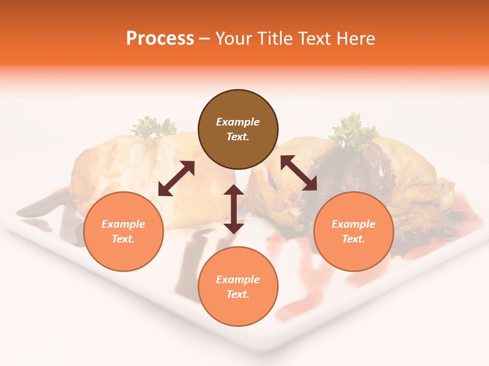 Cream Flavour Food PowerPoint Template