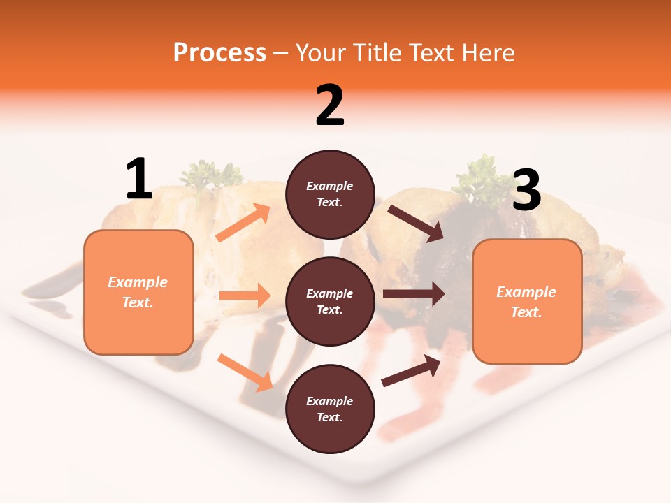 Cream Flavour Food PowerPoint Template