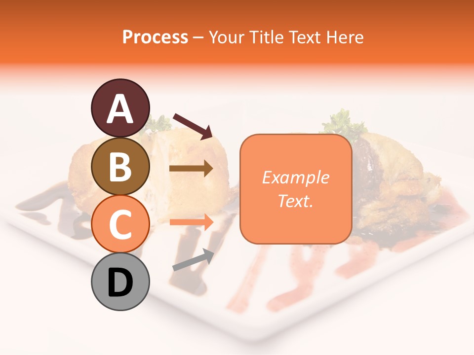 Cream Flavour Food PowerPoint Template