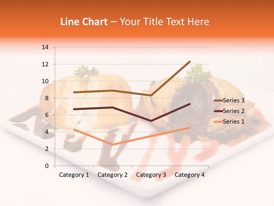 Cream Flavour Food PowerPoint Template