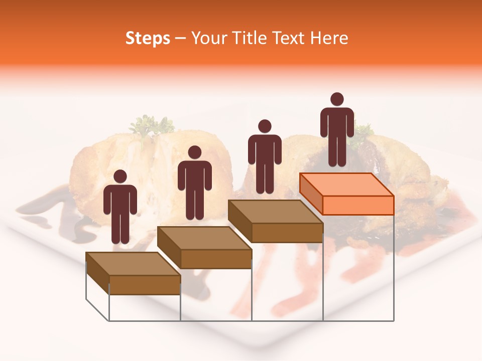 Cream Flavour Food PowerPoint Template