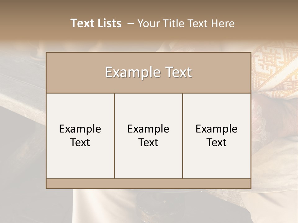 Yellow Finger Rotate PowerPoint Template