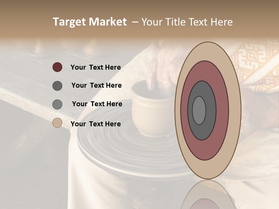 Yellow Finger Rotate PowerPoint Template