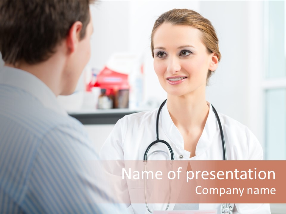 Professional Medical Consultation PowerPoint Template