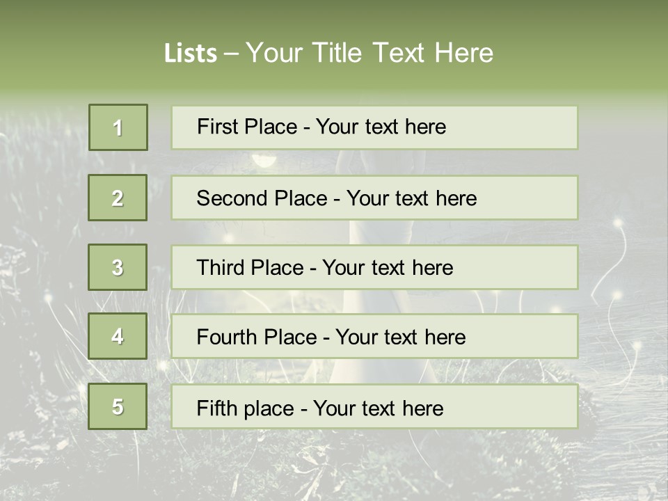 Beautiful Mystic Freedom PowerPoint Template