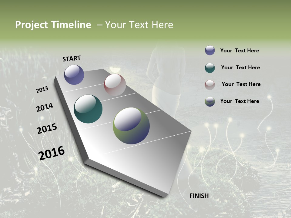 Beautiful Mystic Freedom PowerPoint Template