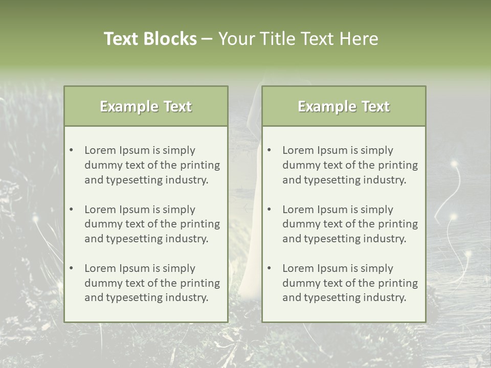 Beautiful Mystic Freedom PowerPoint Template