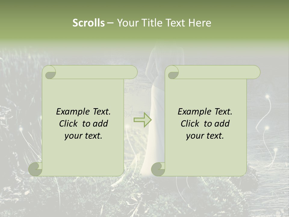 Beautiful Mystic Freedom PowerPoint Template