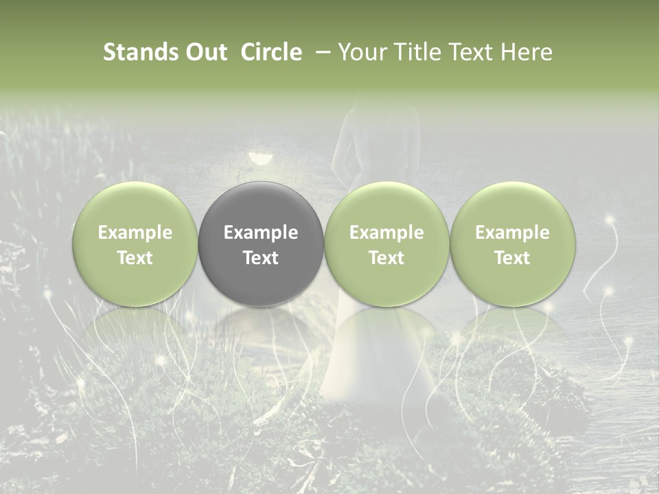 Beautiful Mystic Freedom PowerPoint Template
