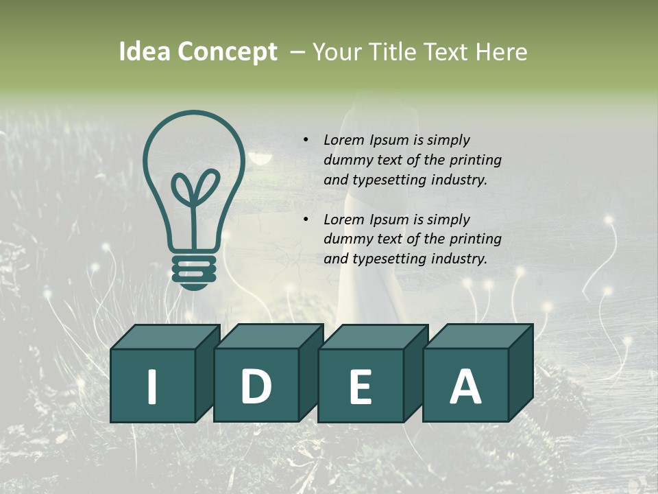 Beautiful Mystic Freedom PowerPoint Template