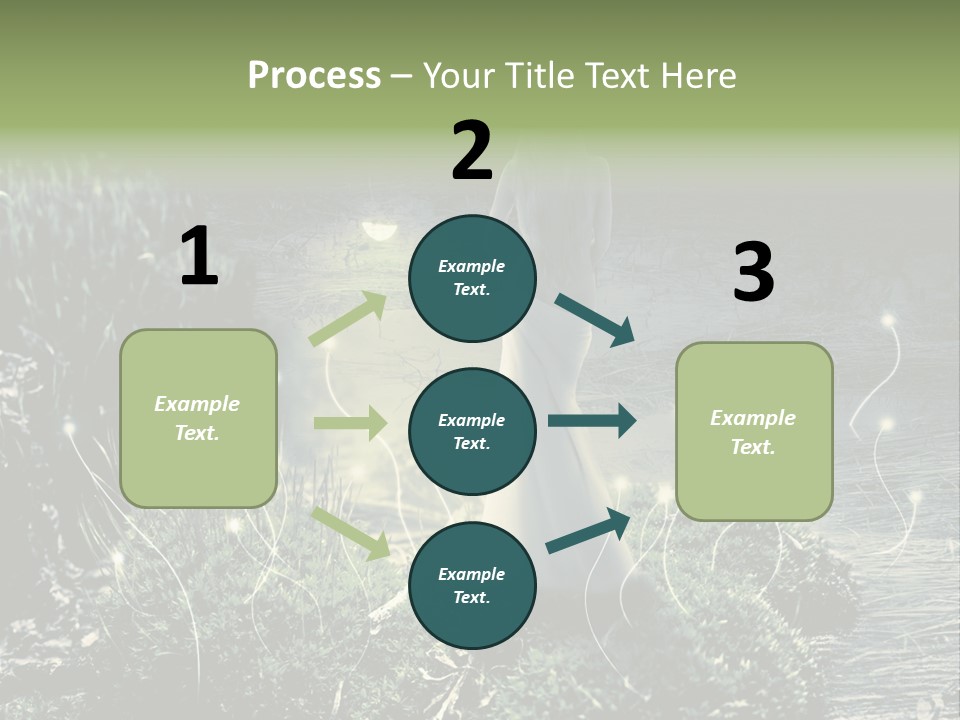 Beautiful Mystic Freedom PowerPoint Template