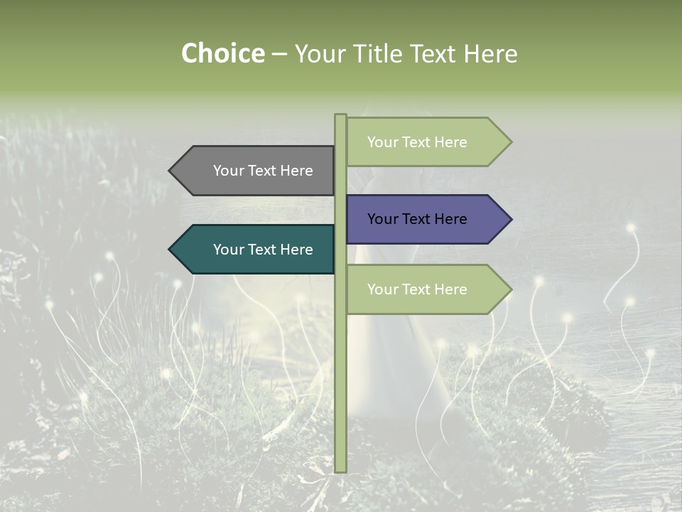 Beautiful Mystic Freedom PowerPoint Template