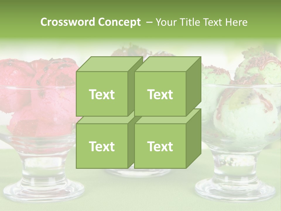 Refreshing Background Leaf PowerPoint Template