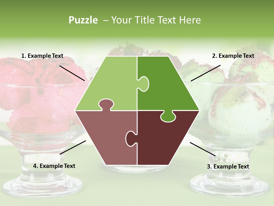 Refreshing Background Leaf PowerPoint Template